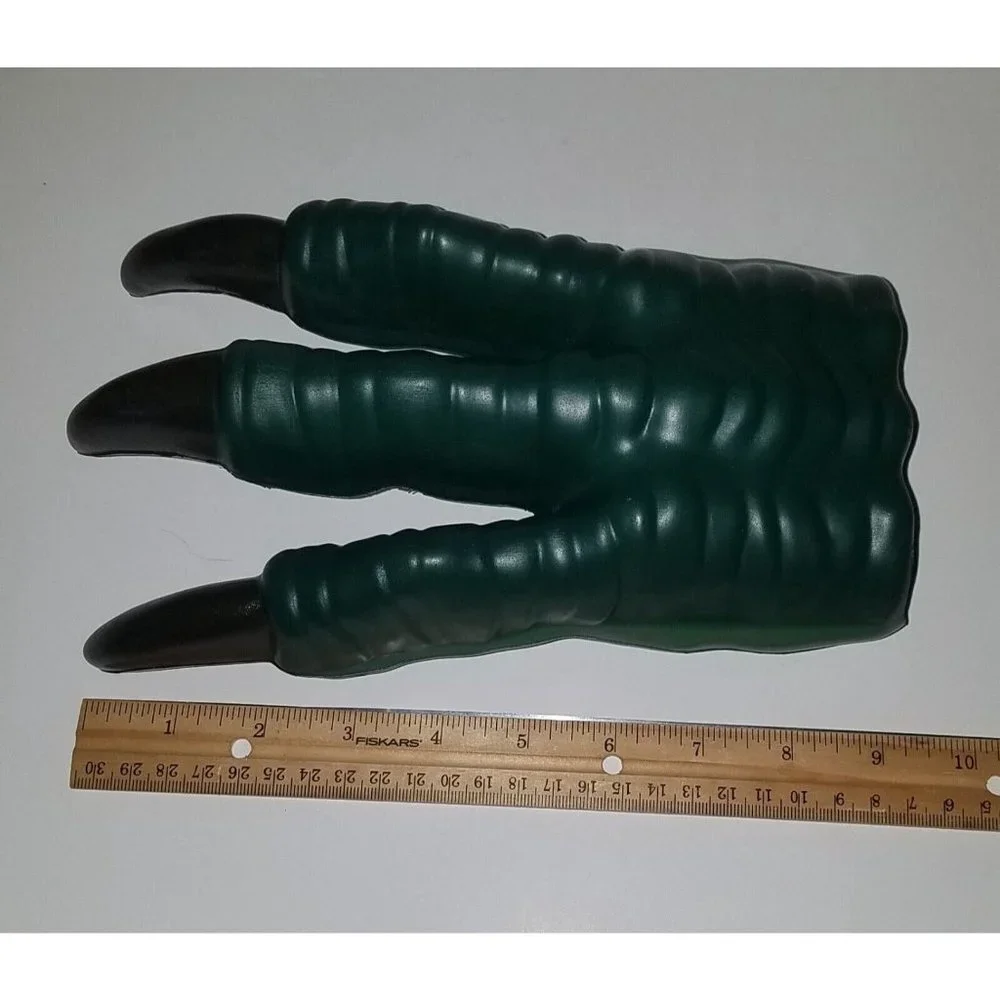 SINGLE Jurassic World (1) Velociraptor Claw Green Halloween Costume Replacement